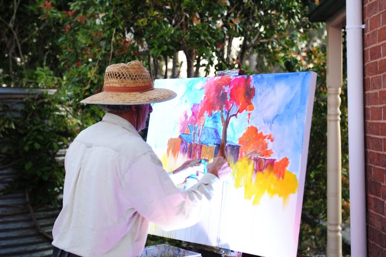Artist in Mudgee