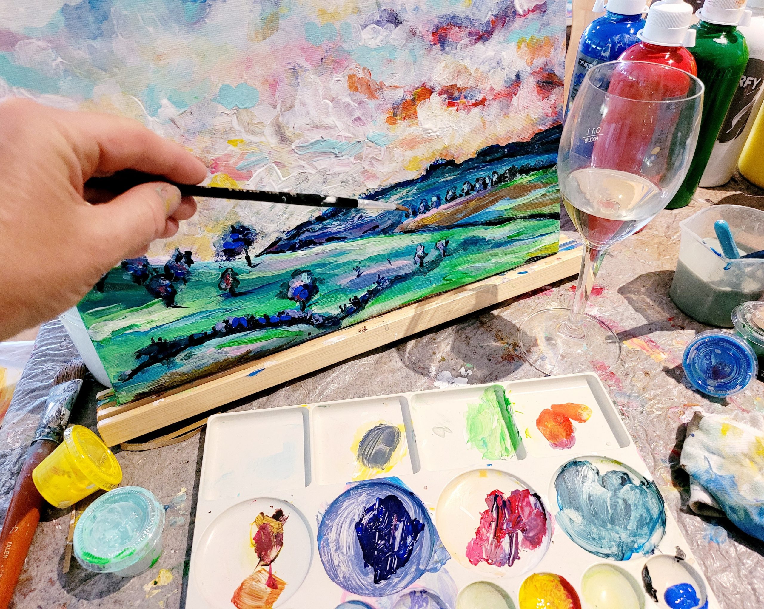 Paint and Sip Mudgee